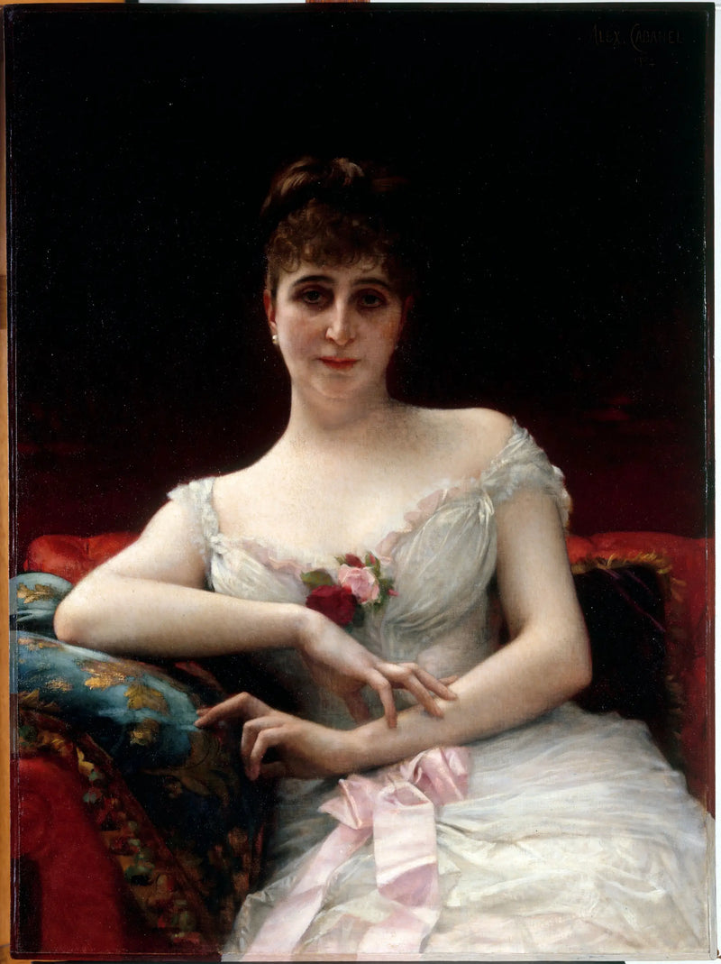 Portrét paní Edouard Hervé - Alexandre Cabanel