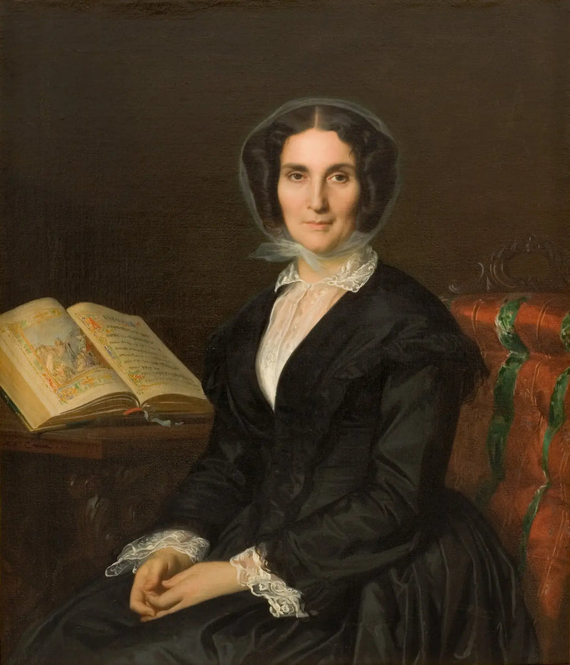 Portrét madam Louise Marès, rozená Bidreman - Alexandre Cabanel