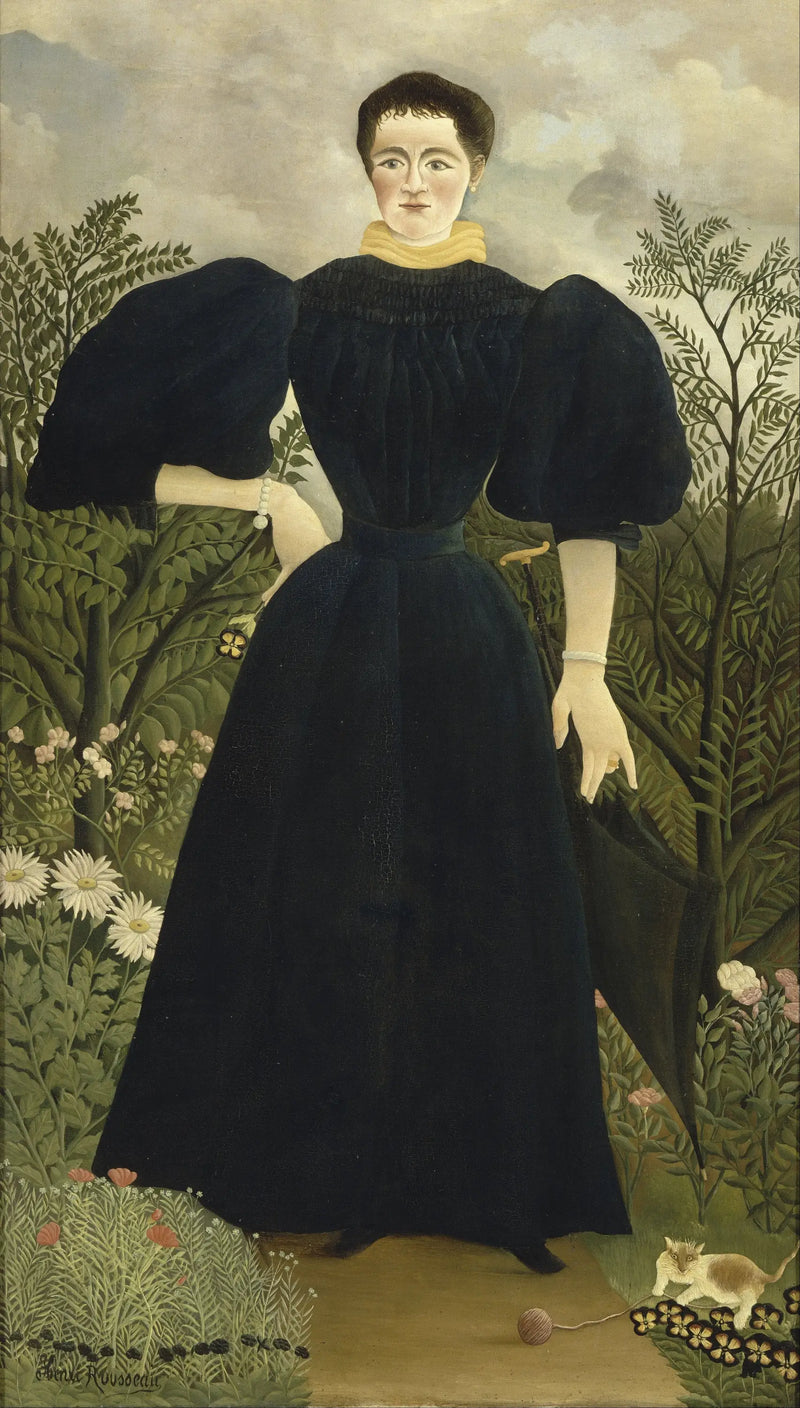 Portrét paní M. - Henri Rousseau