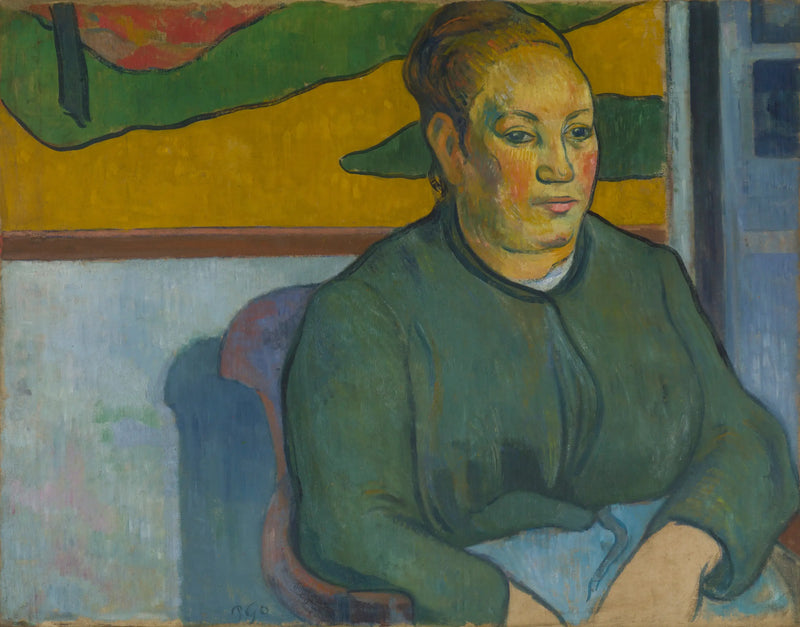 Portrét paní Roulinové - Paul Gauguin