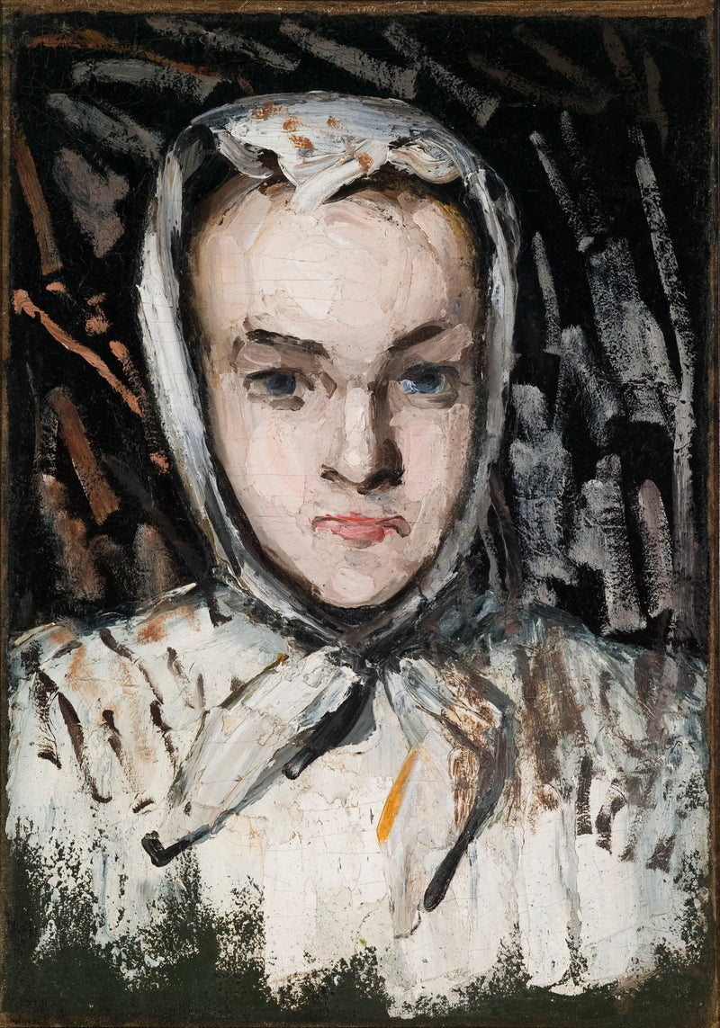 Portrét Marie Cézanne, sestry umělce - Paul Cézanne