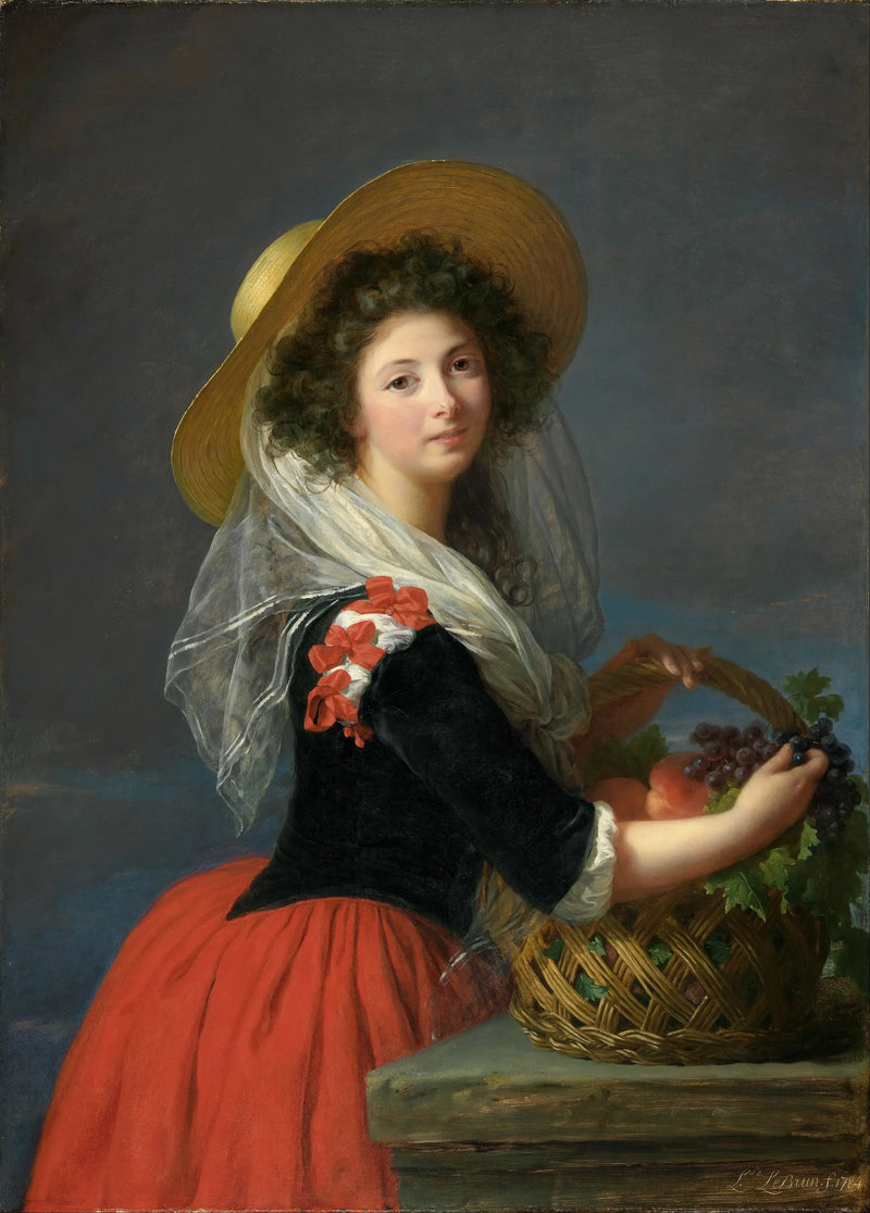 Portrét Marie Gabrielle de Gramont, vévodkyně de Caderousse - Élisabeth Vigée Le Brun