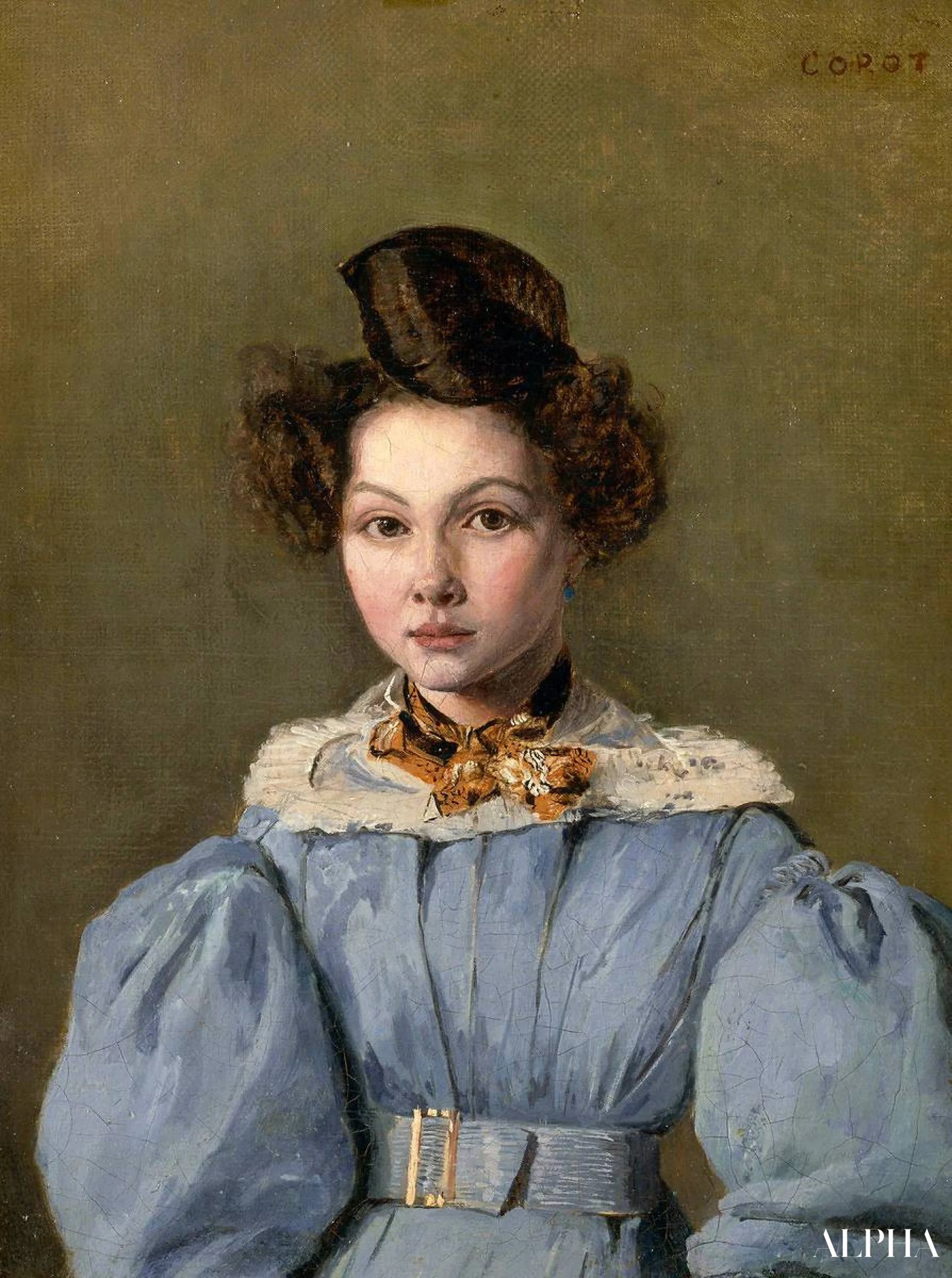 Reproduction du tableau « Portrait de Marie-Louise Laure Sennegon, 1831 - Camille Corot » par Alpha Reproduction en peinture à l’huile