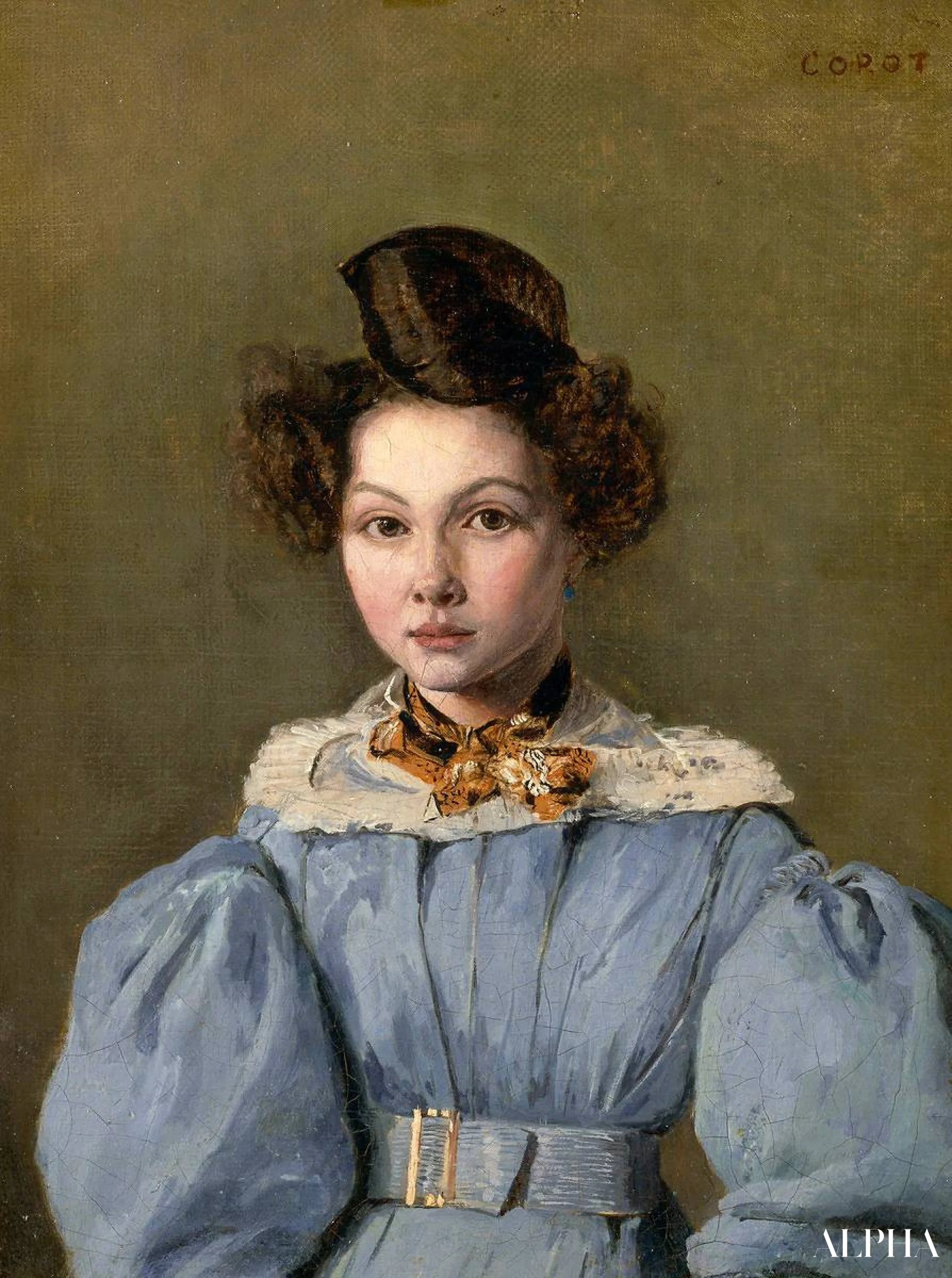 Reproduction du tableau « Portrait de Marie-Louise Laure Sennegon, 1831 - Camille Corot » par Alpha Reproduction en peinture à l’huile