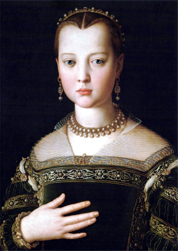 Portrét Marie de Médicis - Bronzino