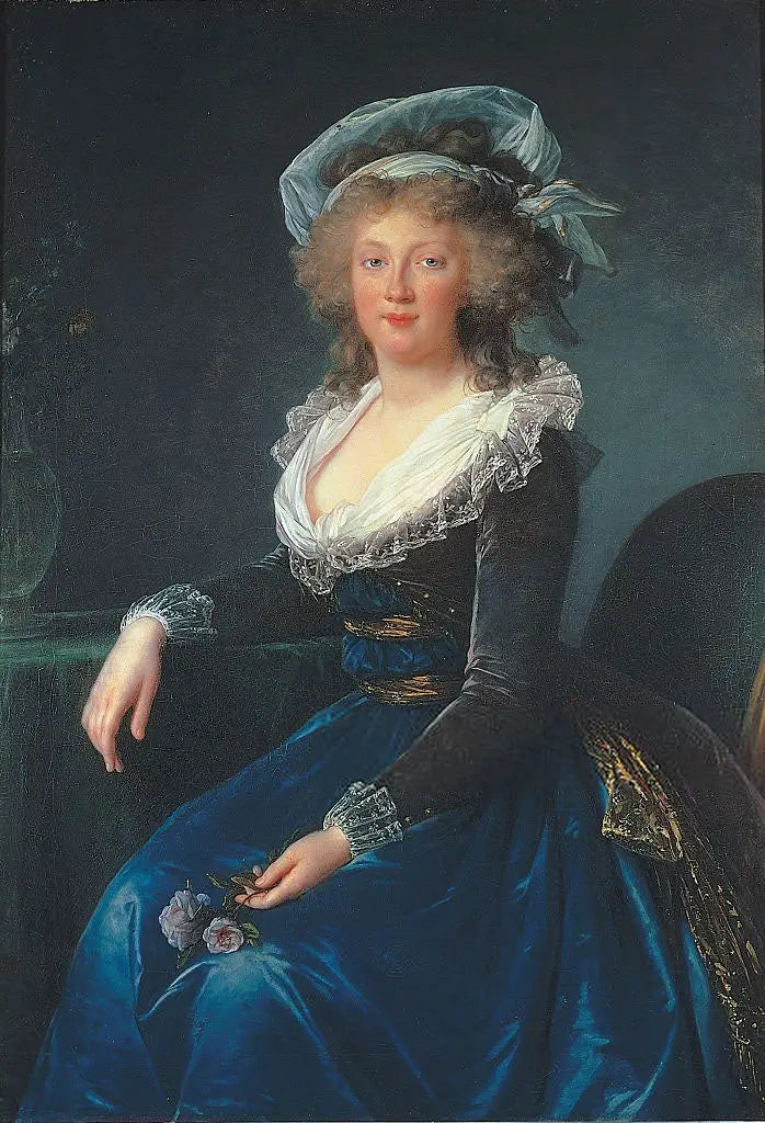 Portrét Marie-Therèse de Bourbon-Siciles - Élisabeth Vigée Le Brun
