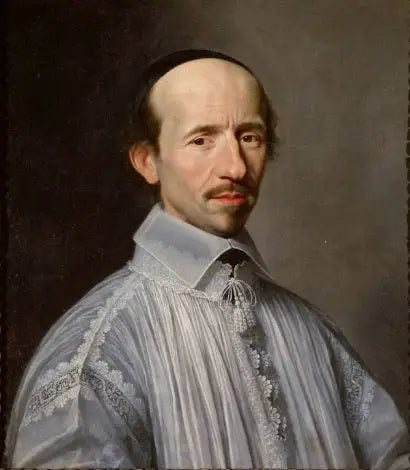 Portrét Martina de Barcos, abbé de Saint-Cyran - Philippe de Champaigne