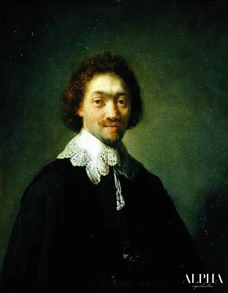 Portrait de Maurits Huygens - Rembrandt van Rijn - Reproductions de tableaux et peintures haut de gamme