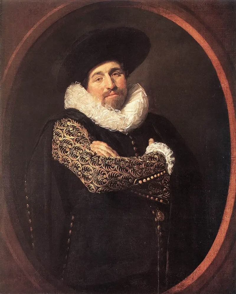 Portrét (možný) Isaaca Massa (1586-1643) - Frans Hals