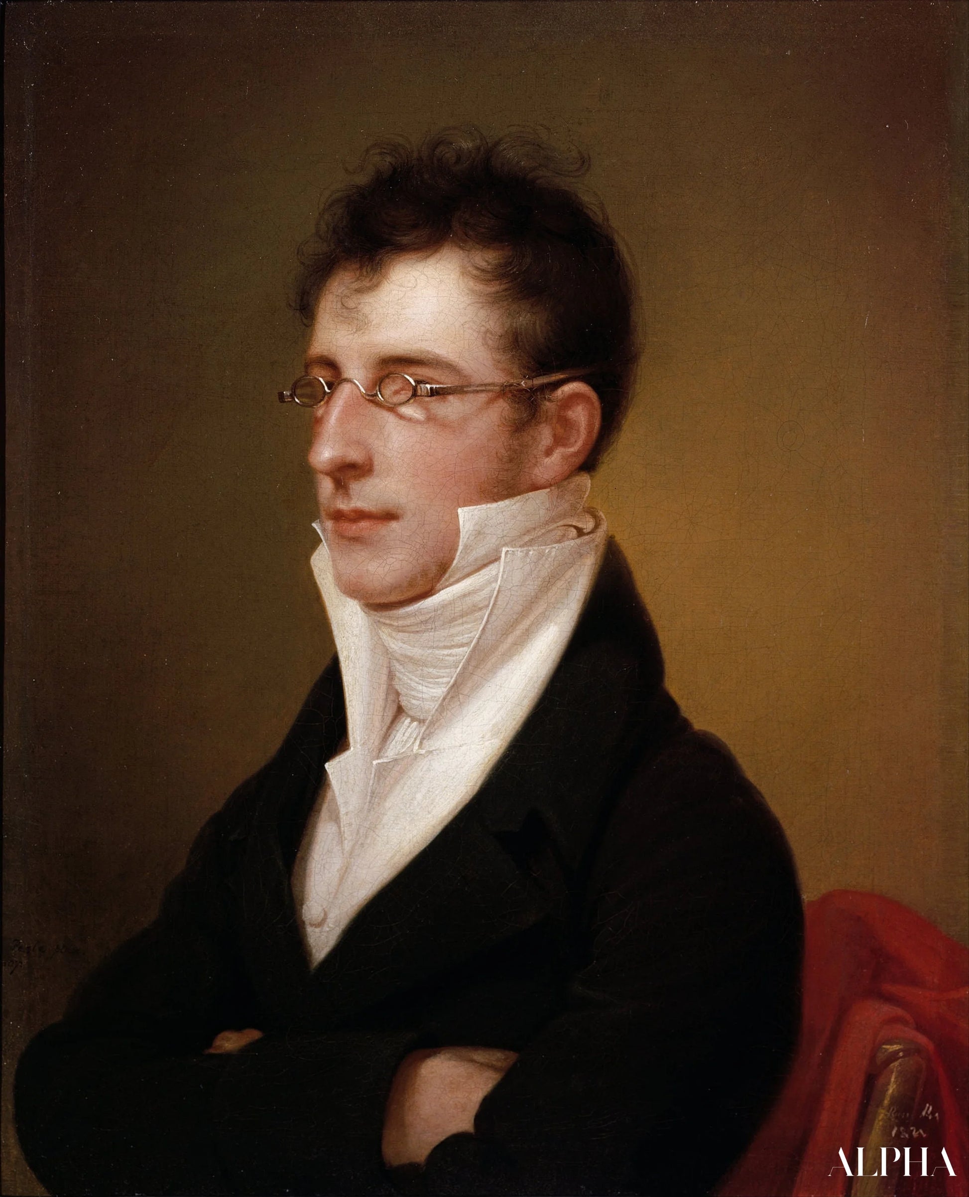 Portrait de Rubens Peale, 1807 - Rembrandt Peale - Reproductions de tableaux et peintures haut de gamme