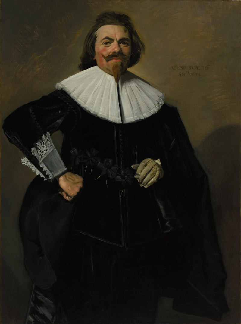 Portrét Tieleman Coq (1597-1672) - Frans Hals