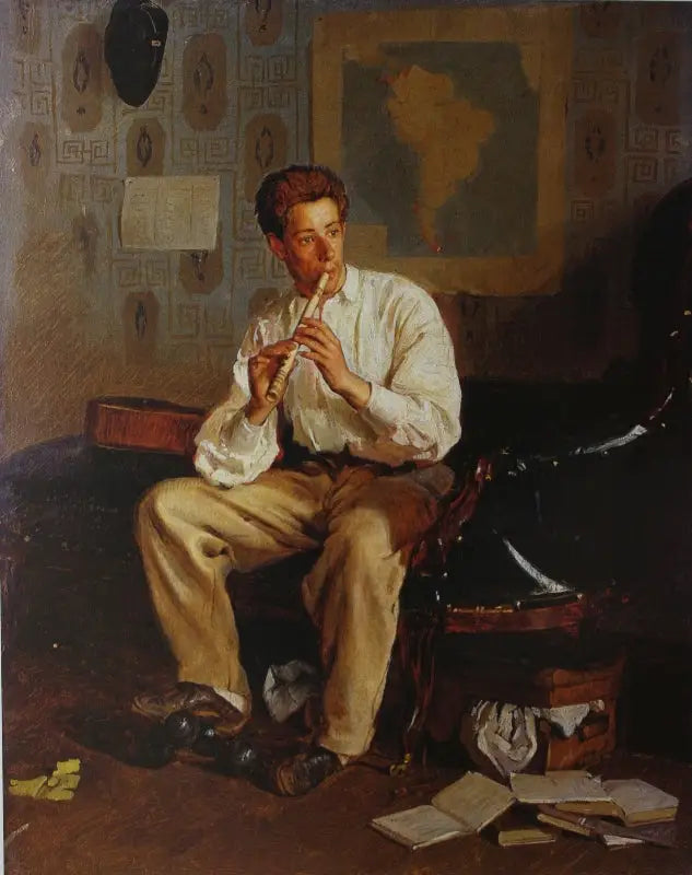 Portrait de Vassili Répine - Ilya Repin - Alpha Reproduction