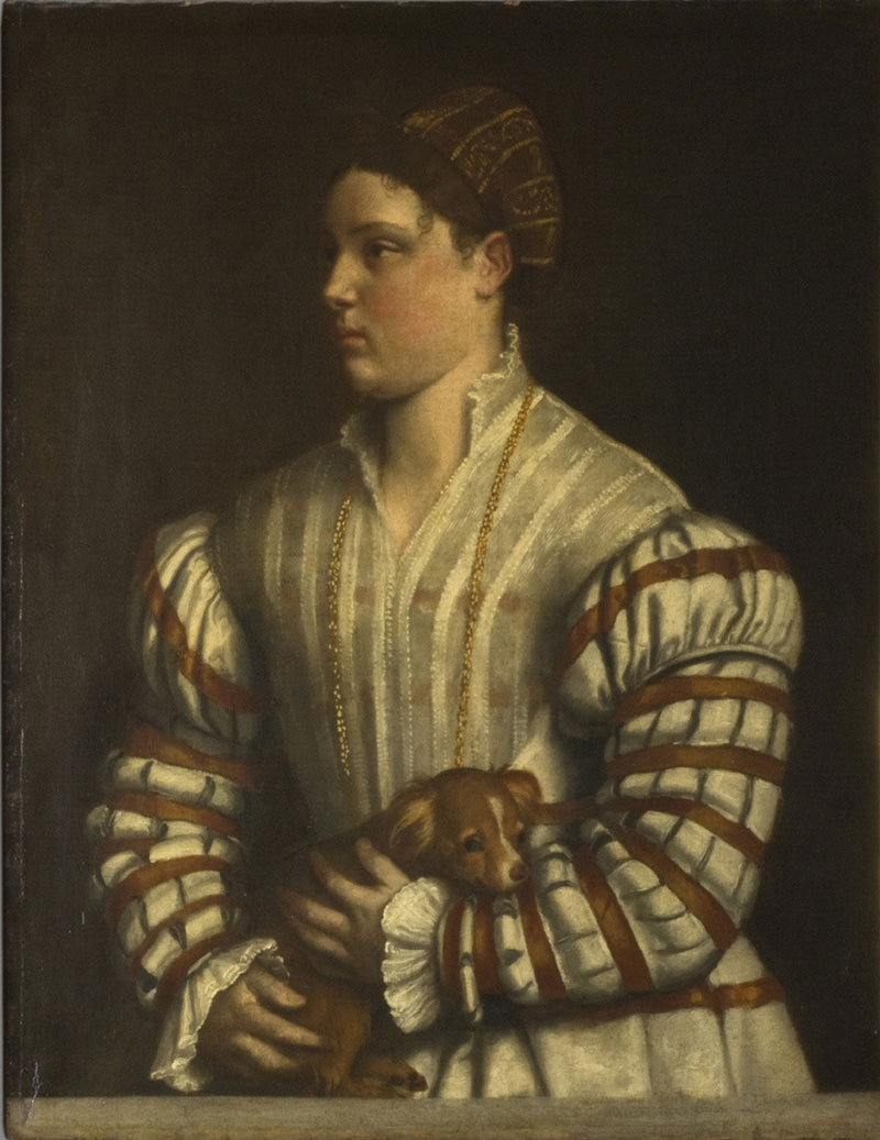 Portrét Eleonory Averoldi - Alessandro Bonvicino