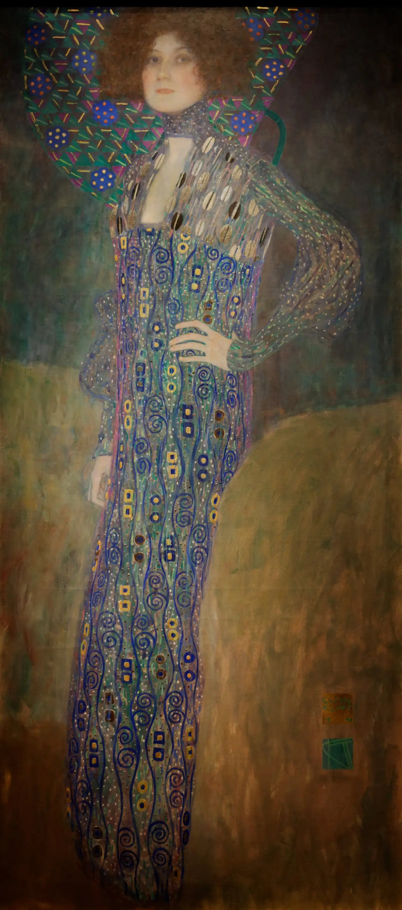 Portrét Emilie Flöge - Gustav Klimt