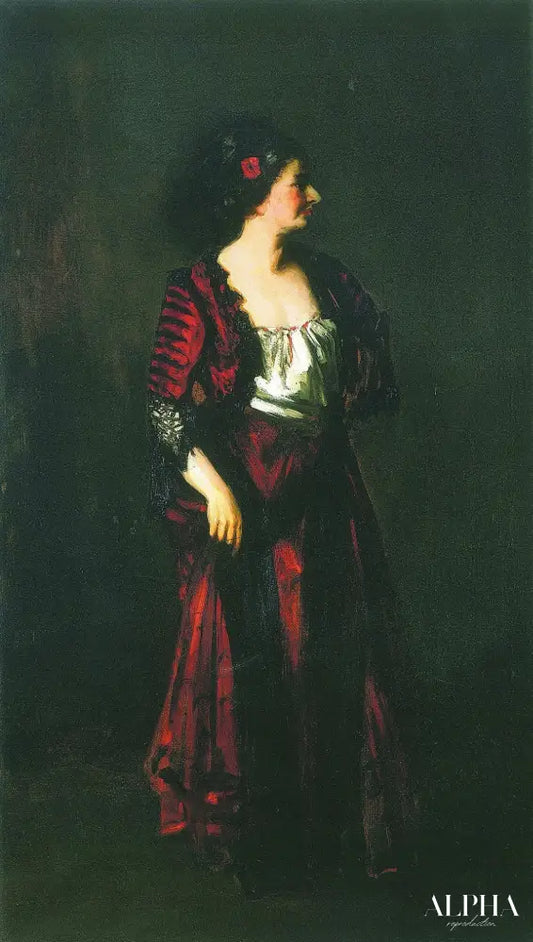 Portrait d'Eugenie Stein - Robert Henri - Reproductions de tableaux et peintures haut de gamme