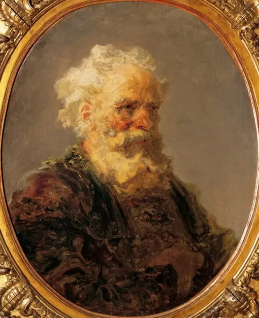 Portrét staršího muže - Jean-Honoré Fragonard