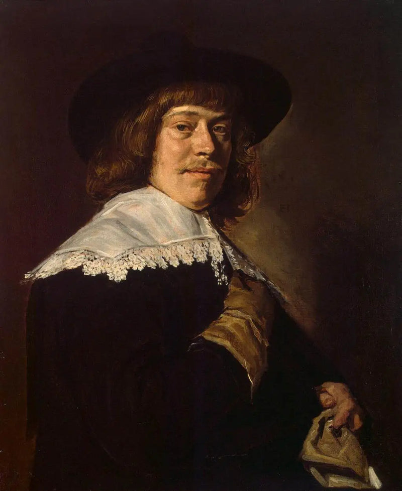 Portrét muže s kloboukem - Frans Hals