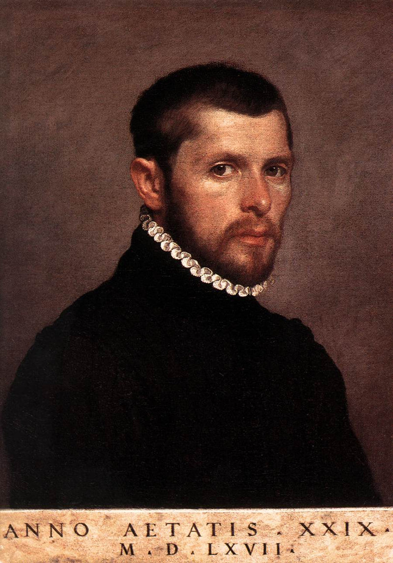 Portrét muže - Giovanni Battista Moroni