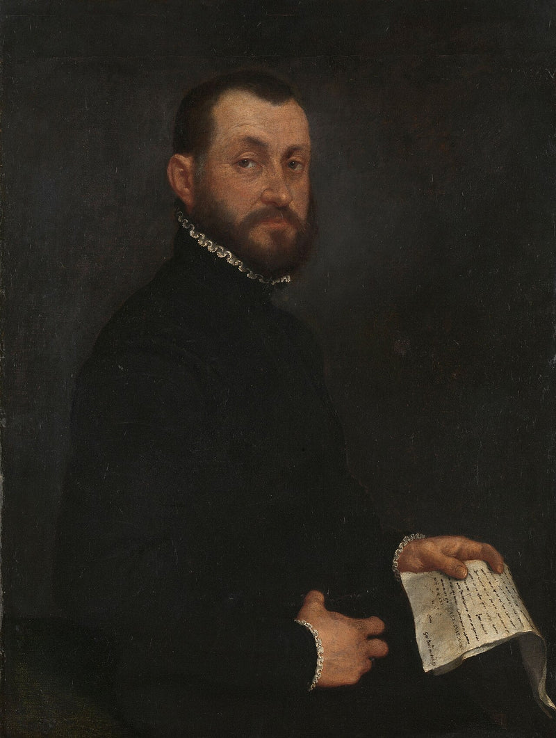 Portrét muže - Giovanni Battista Moroni