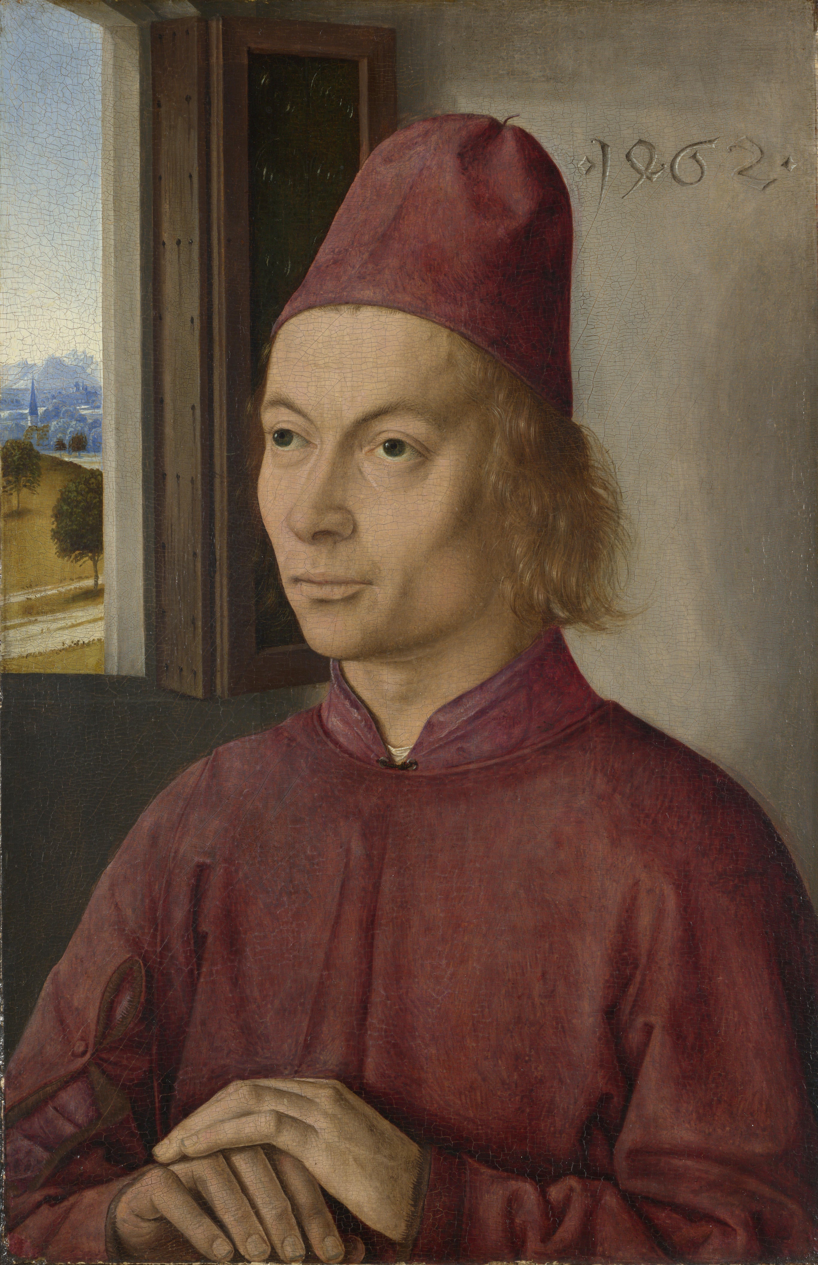 Portrait d’homme (Jan van Winckele ?) - Dirk Bouts - Alpha Reproduction