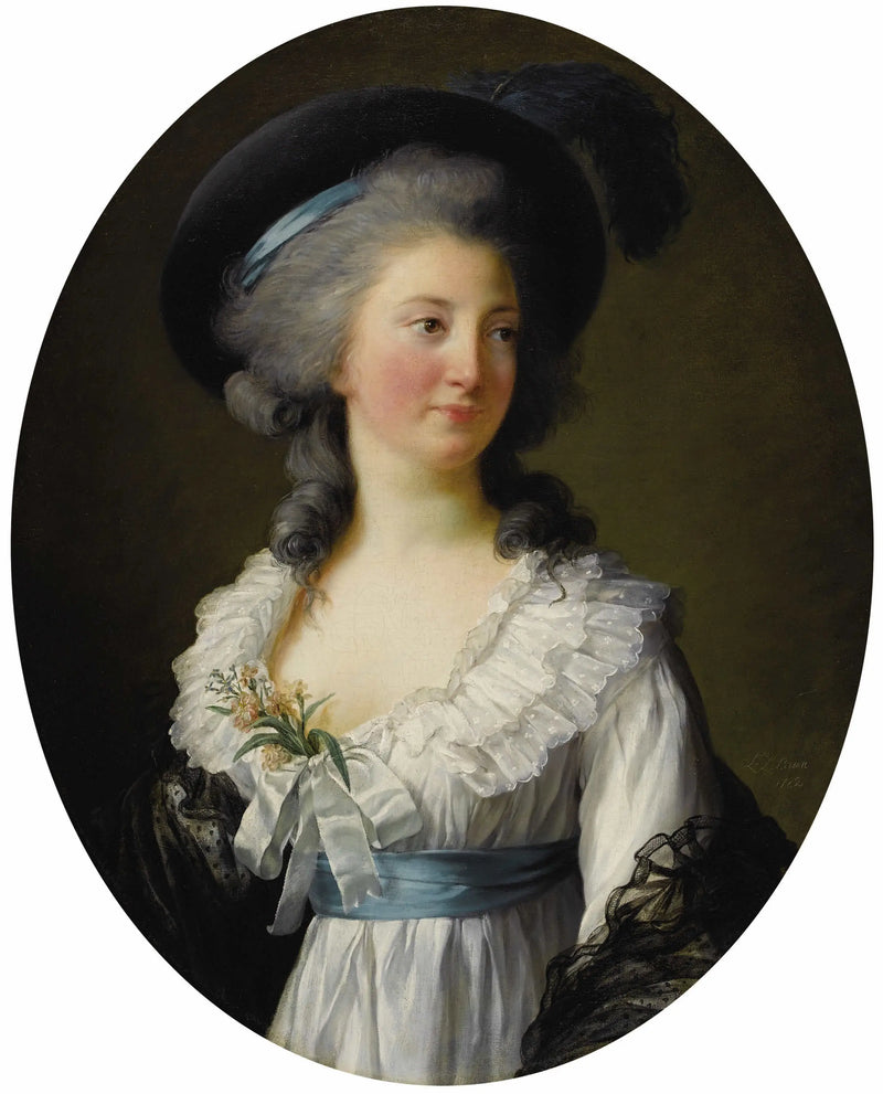 Portrét Izabely Czartoryskiej - Élisabeth Vigée Le Brun