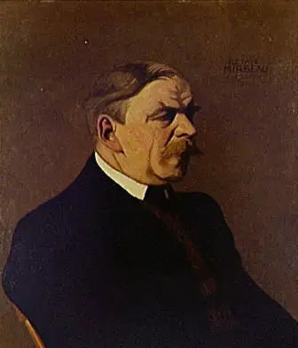 Portrét Octave Mirbeau - Félix Vallotton