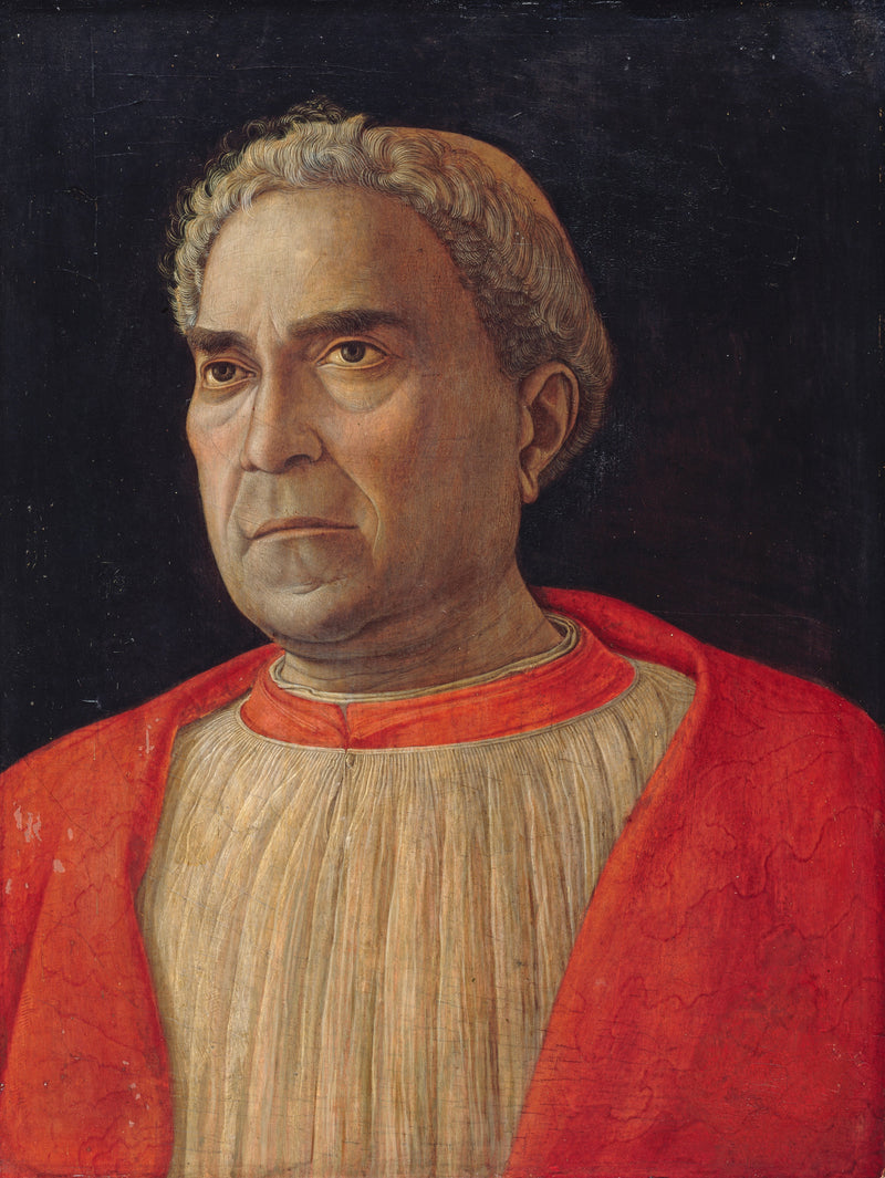 Portrét kardinála Ludovica Trevisana - Andrea Mantegna