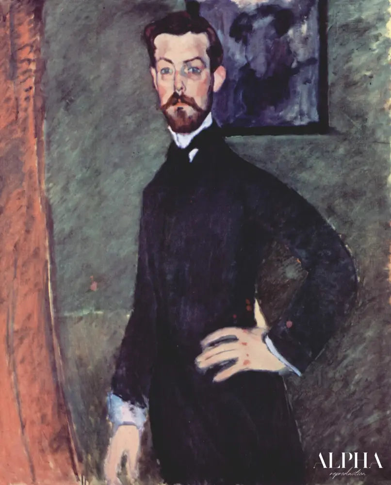 Portrait du docteur Paul Alexandre - Amedeo Modigliani - Reproductions de tableaux et peintures haut de gamme