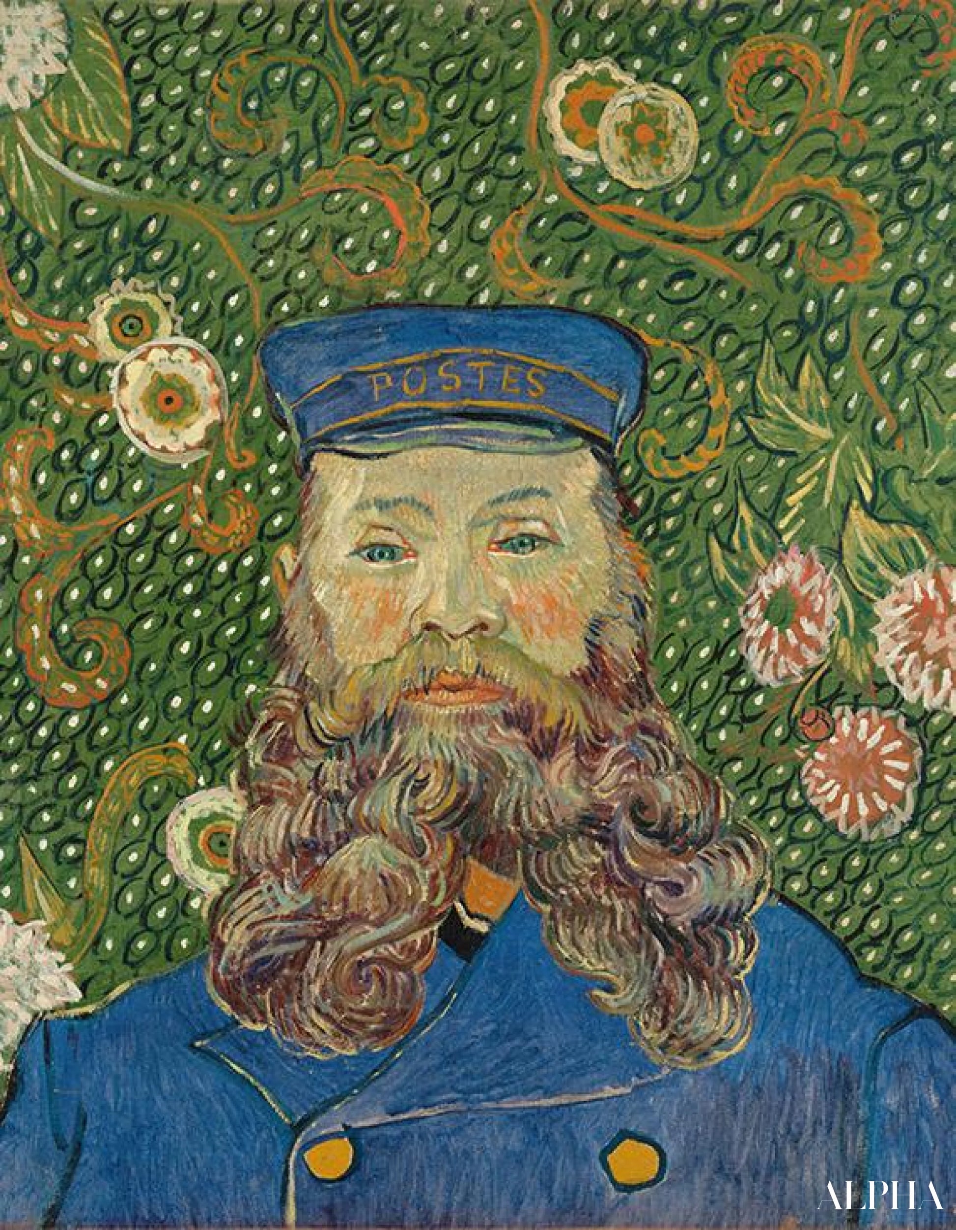 Portrait du facteur Joseph Roulin - Van Gogh - Reproductions de tableaux et peintures haut de gamme