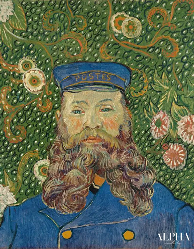 Portrait du facteur Joseph Roulin - Van Gogh - Reproductions de tableaux et peintures haut de gamme