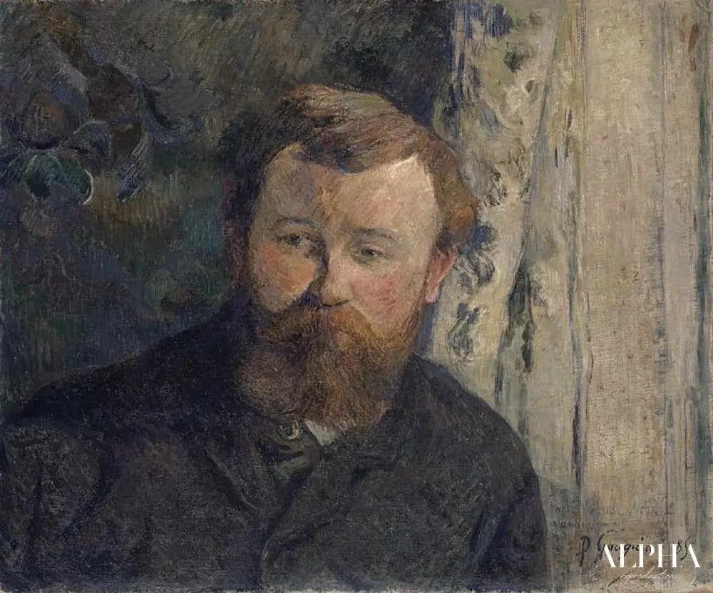 Portrait du peintre Achillee Granchi - Paul Gauguin - Reproductions de tableaux et peintures haut de gamme