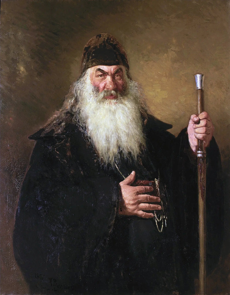 Portrét archidiakona - Ilya Repin