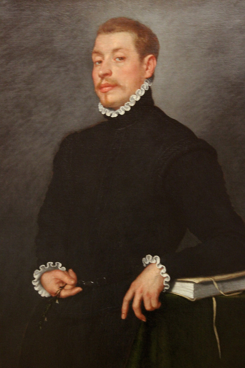 Portrét učence - Giovanni Battista Moroni
