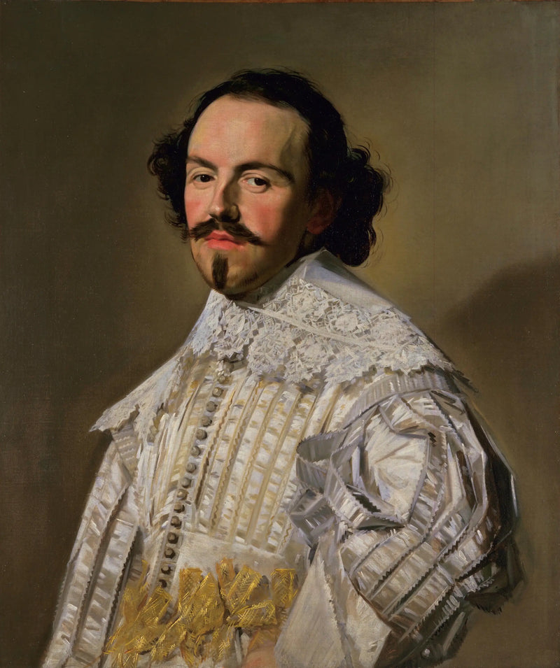 Portrét šlechtice v bílém - Frans Hals