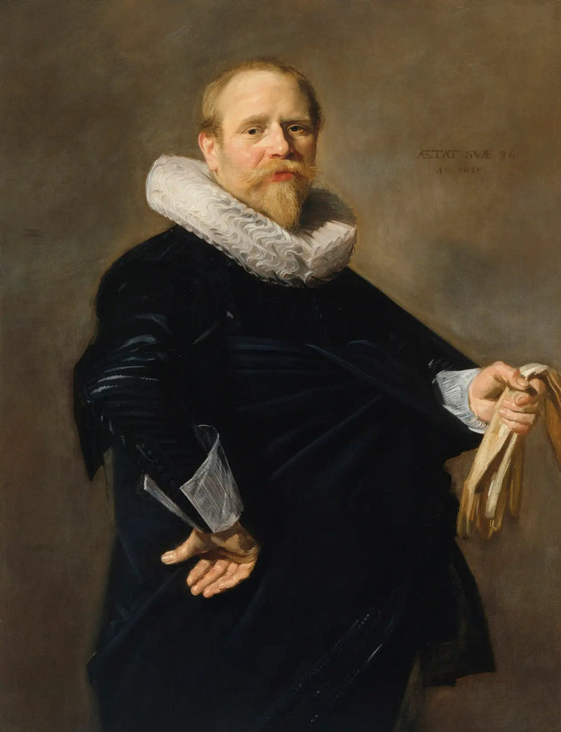 portrét neznámého muže - Frans Hals