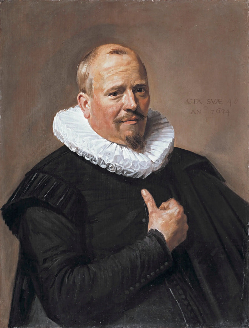 Portrét neznámého muže - Frans Hals