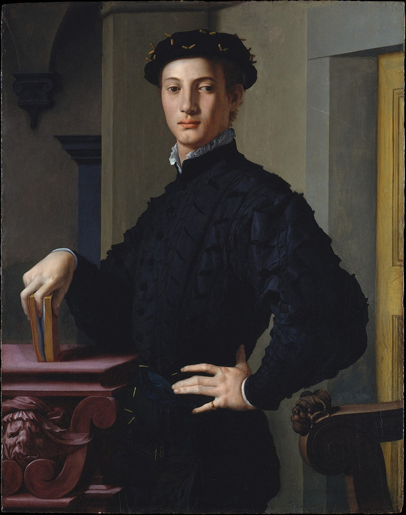 Portrét mladého muže - Bronzino