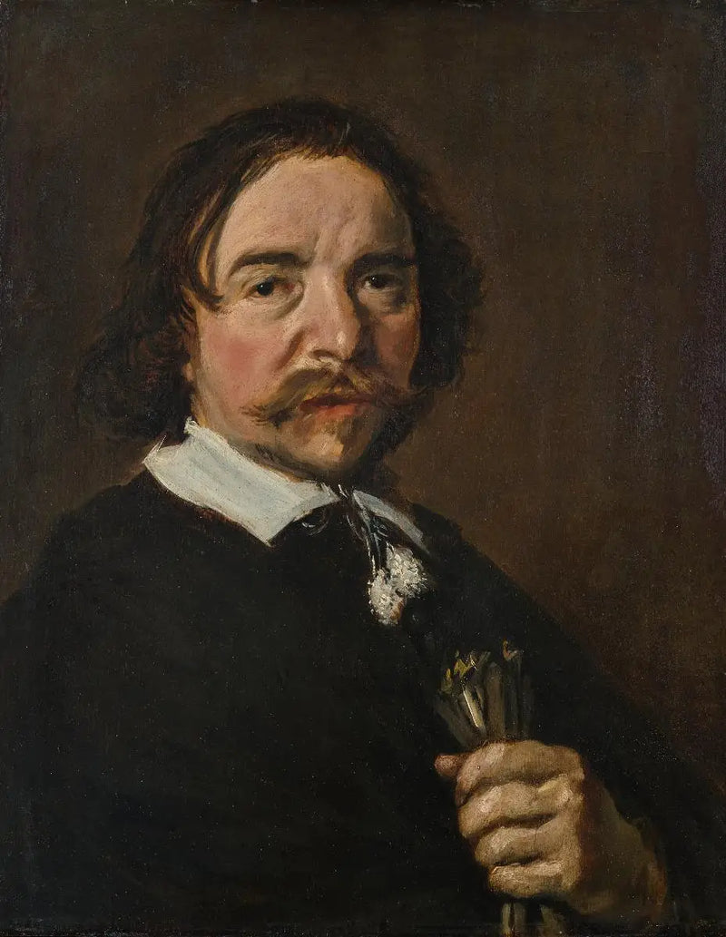 Portrét starého muže s vážným výrazem - Frans Hals
