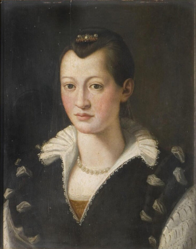 Portrét dámy v černé róbě - Bronzino