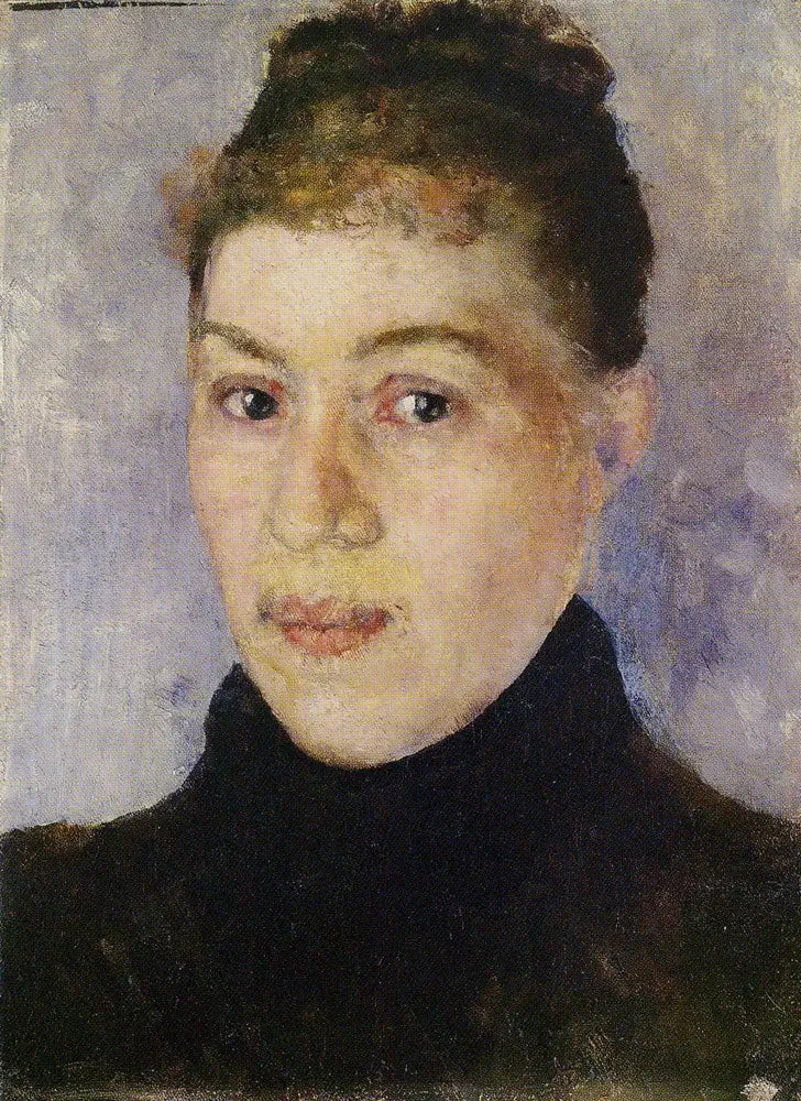 Portrét ženy - Edvard Munch