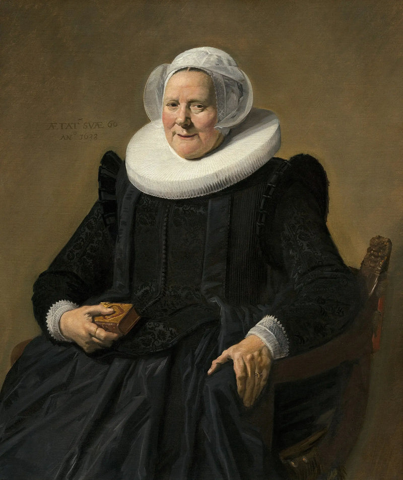 portrét neznámé ženy - Frans Hals