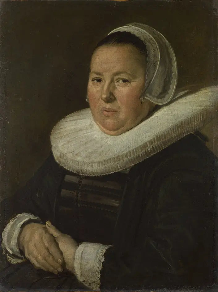 portrét neznámé ženy - Frans Hals