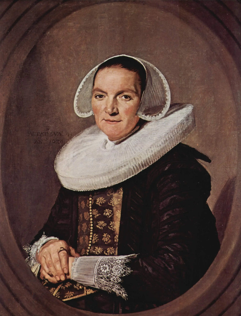 portrét neznámé ženy - Frans Hals