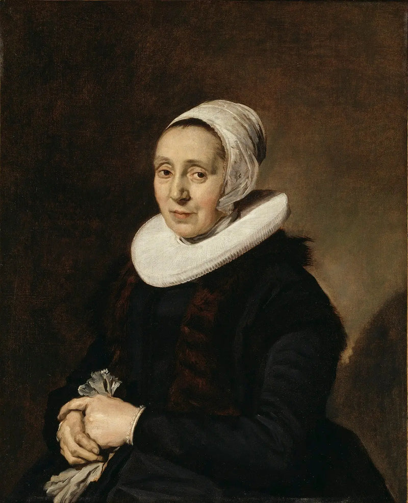 portrét neznámé ženy - Frans Hals