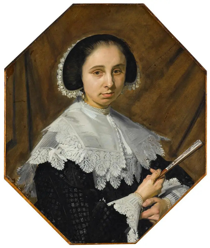 portrét neznámé ženy - Frans Hals