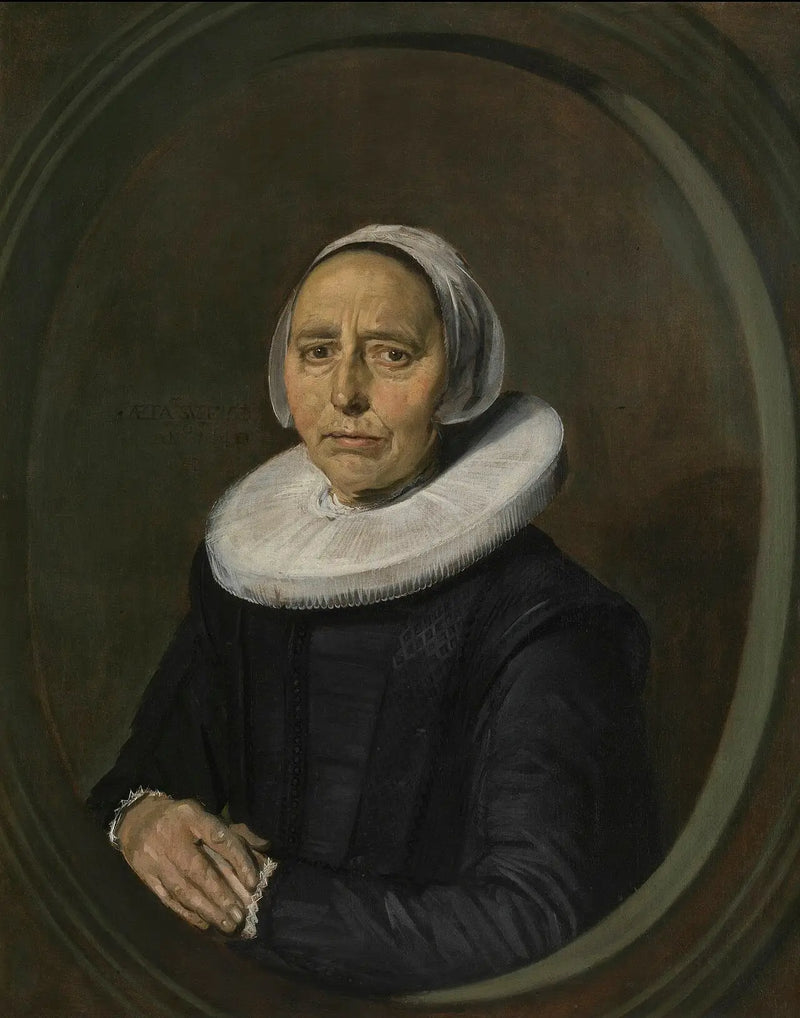 portrét neznámé ženy - Frans Hals