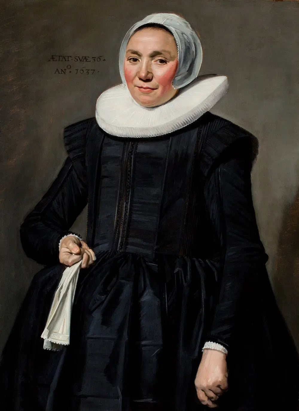 portrait d’une femme inconnue - Frans Hals - Alpha Reproduction