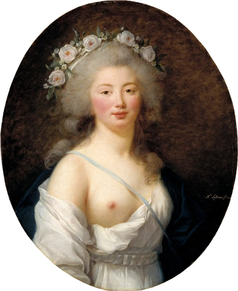 Portrét mladé ženy v Flore - Élisabeth Vigée Le Brun