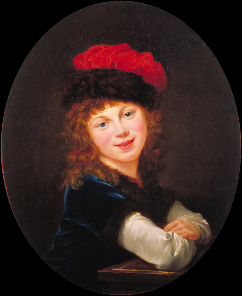 Portrét mladé dívky - Élisabeth Vigée Le Brun