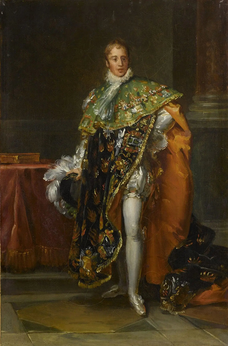 Portrét v celkové postavě Charles-Philippe de France (1757-1836), hrabě d'Artois - François Gérard